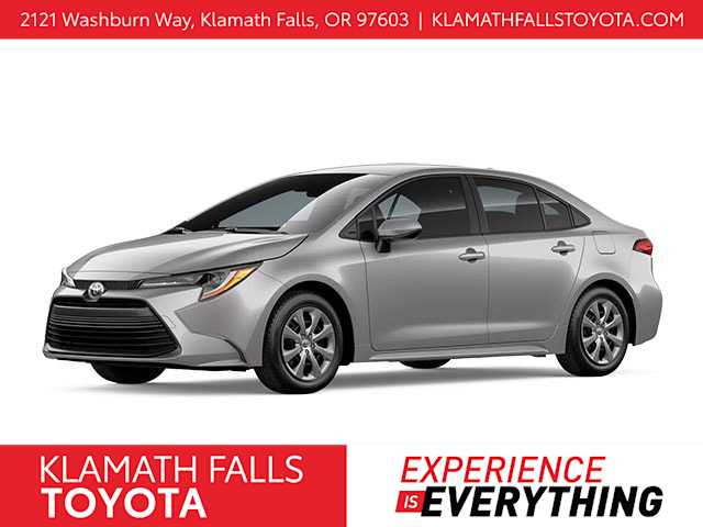 2026 Toyota Corolla LE FWD Sedan Front-Wheel Drive Continuously Variable Transmission