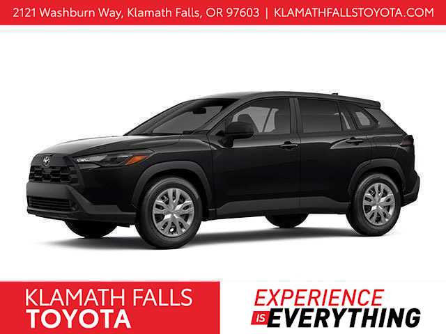 Jet Black 2026 Toyota Corolla Cross L AWD SUV / Crossover All-Wheel Drive Continuously Variable Transmission
