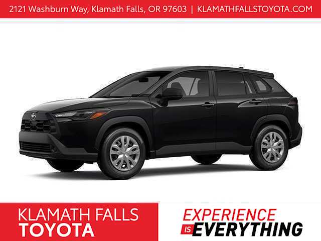 Jet Black 2026 Toyota Corolla Cross L AWD SUV / Crossover All-Wheel Drive Continuously Variable Transmission