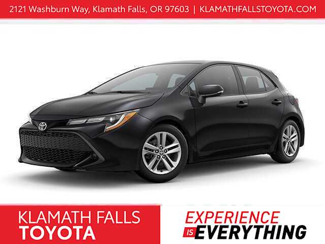 Midnight Black Metallic 2020 Toyota Corolla Hatchback SE FWD Hatchback Front-Wheel Drive 6-Speed Manual