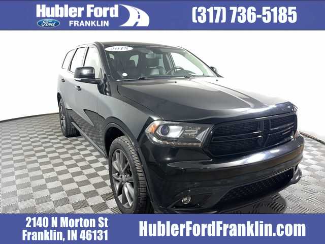 DB Black Clearcoat 2018 Dodge Durango GT AWD SUV / Crossover All-Wheel Drive 8-Speed Automatic