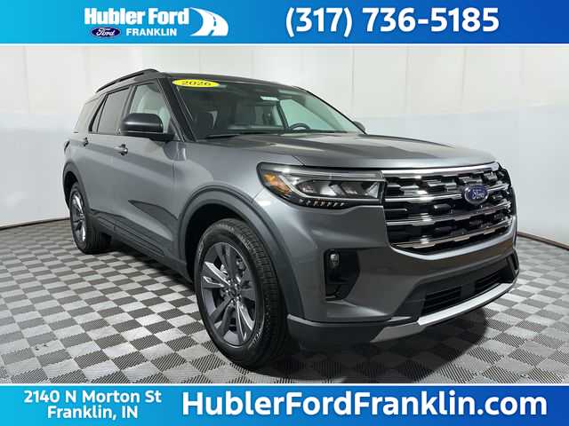 Carbonized Gray Metallic 2026 Ford Explorer SUV / Crossover All-Wheel Drive Automatic