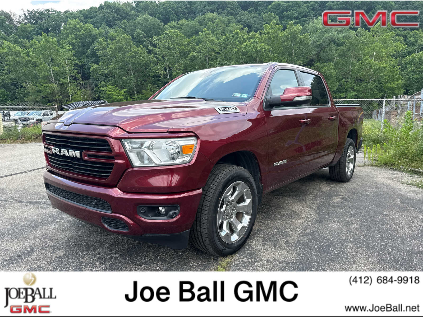 2021 Ram 1500 Big Horn Delmonico Red Pearlcoat at Humes CDJR