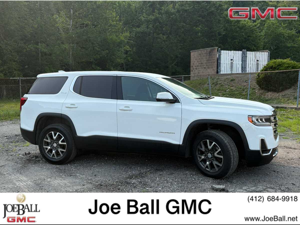 2023 GMC Acadia SLE Summit White at Bud's Auto Sales