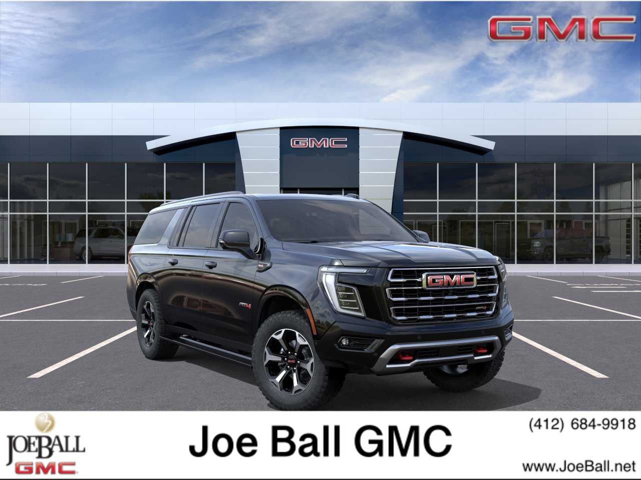 2026 GMC Yukon XL AT4 Onyx Black at Joe Ball GMC