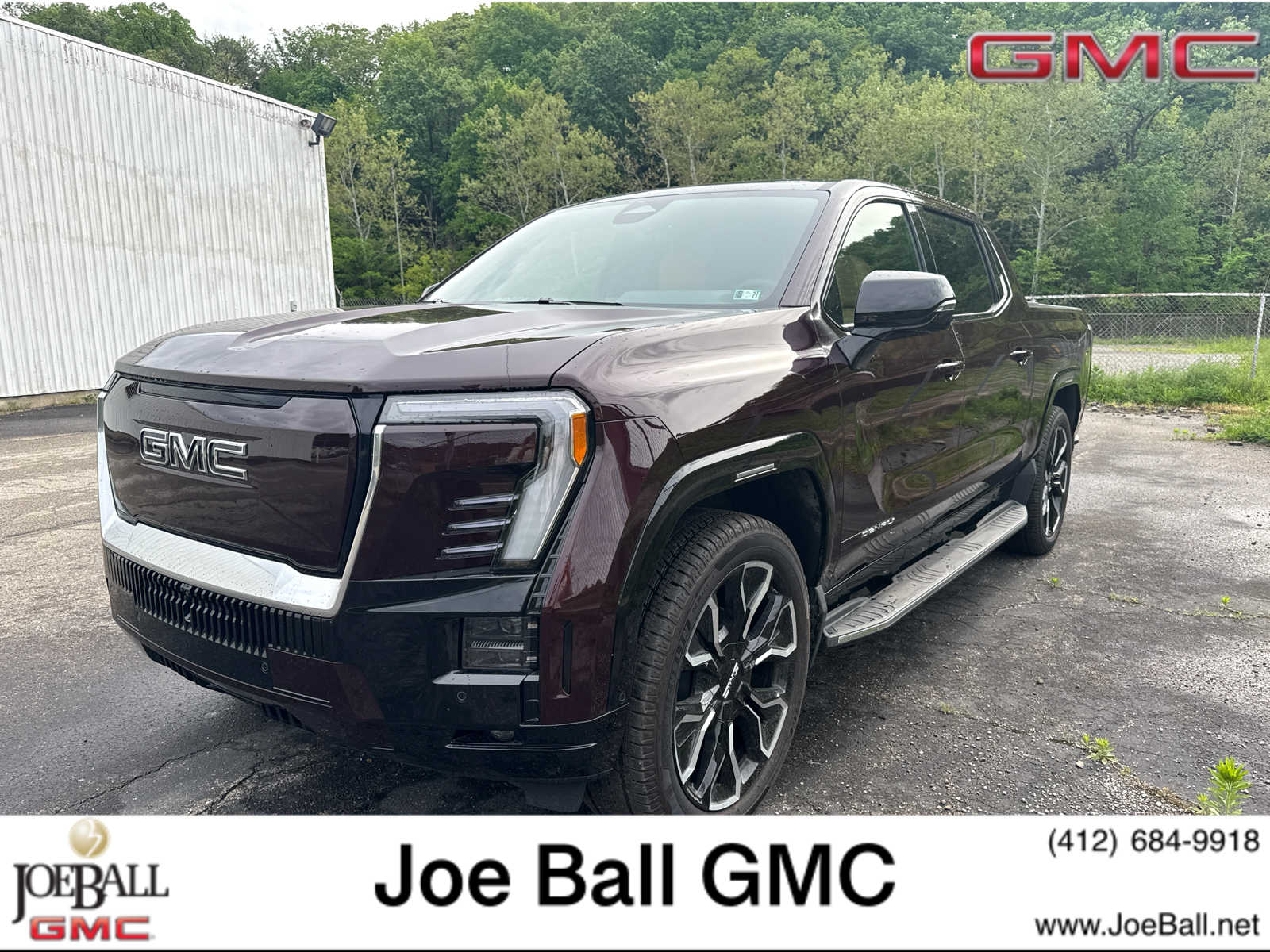 2025 GMC Sierra EV Extended Range Denali Dark Ember Tintcoat at Joe Ball GMC