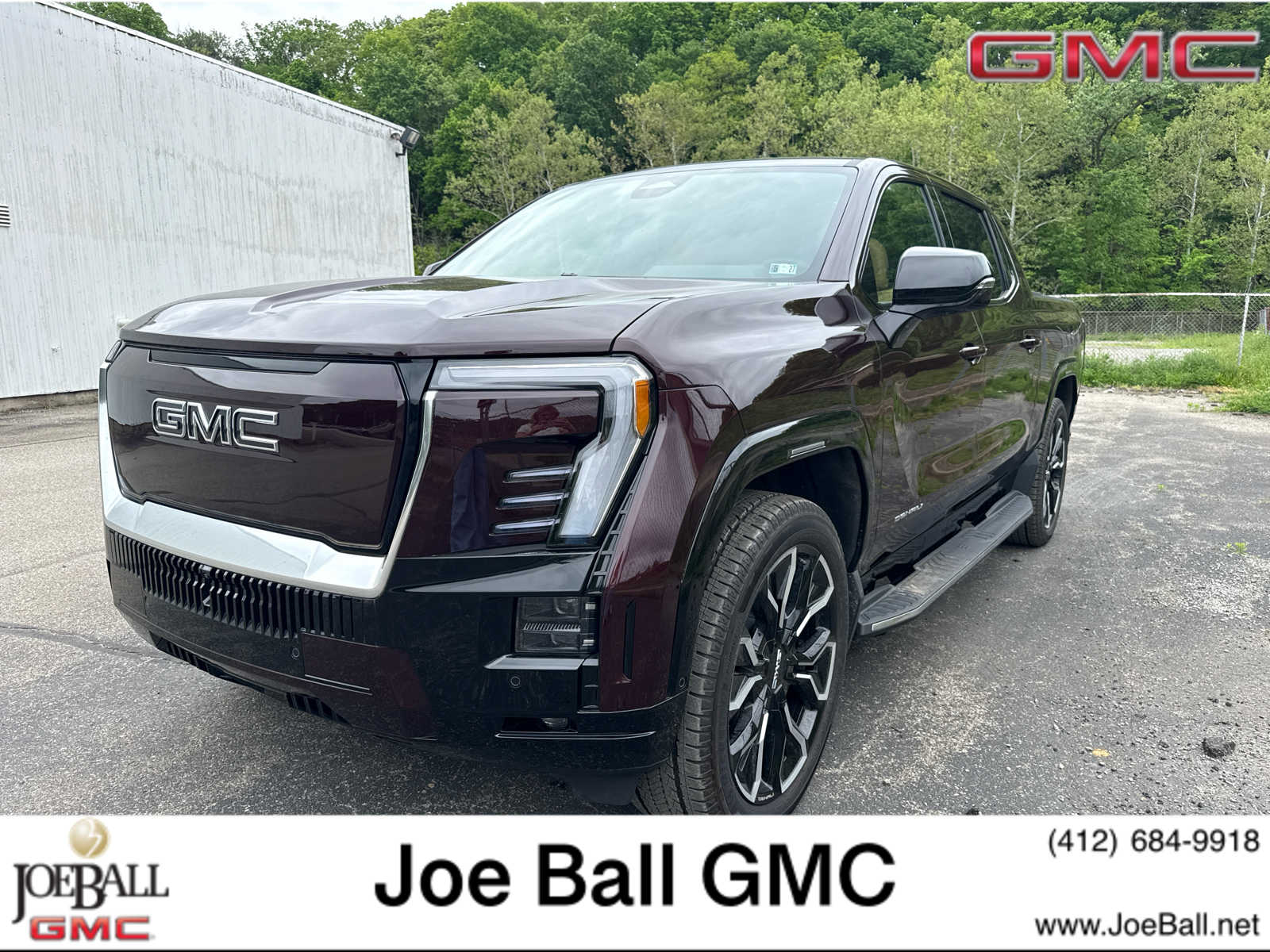 2025 GMC Sierra EV Extended Range Denali Dark Ember Tintcoat at Baglier Buick GMC Mazda
