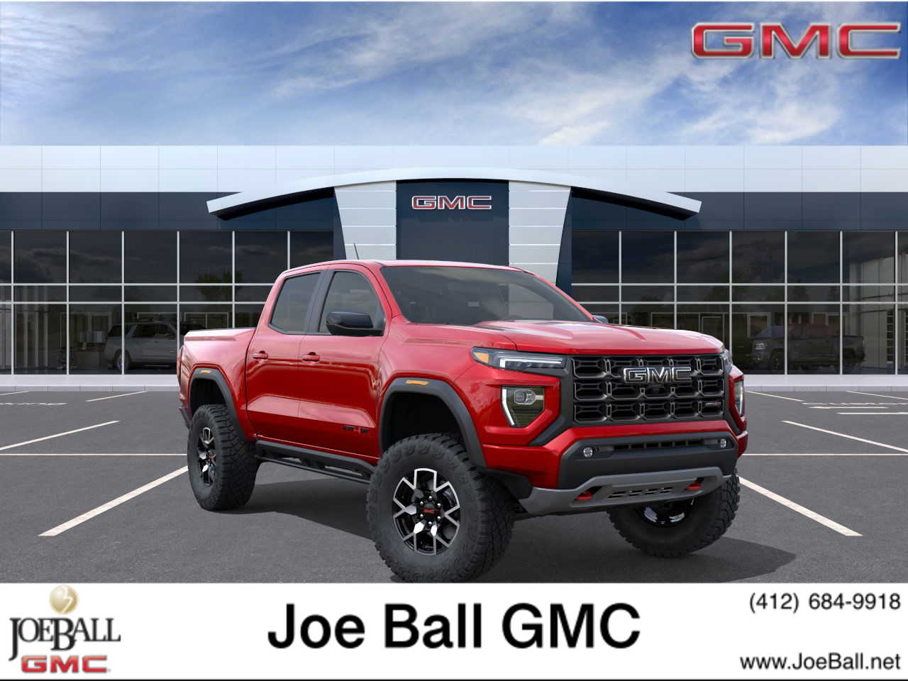 2026 GMC Canyon 4WD AT4X Volcanic Red Tintcoat at Rick Weaver GMC