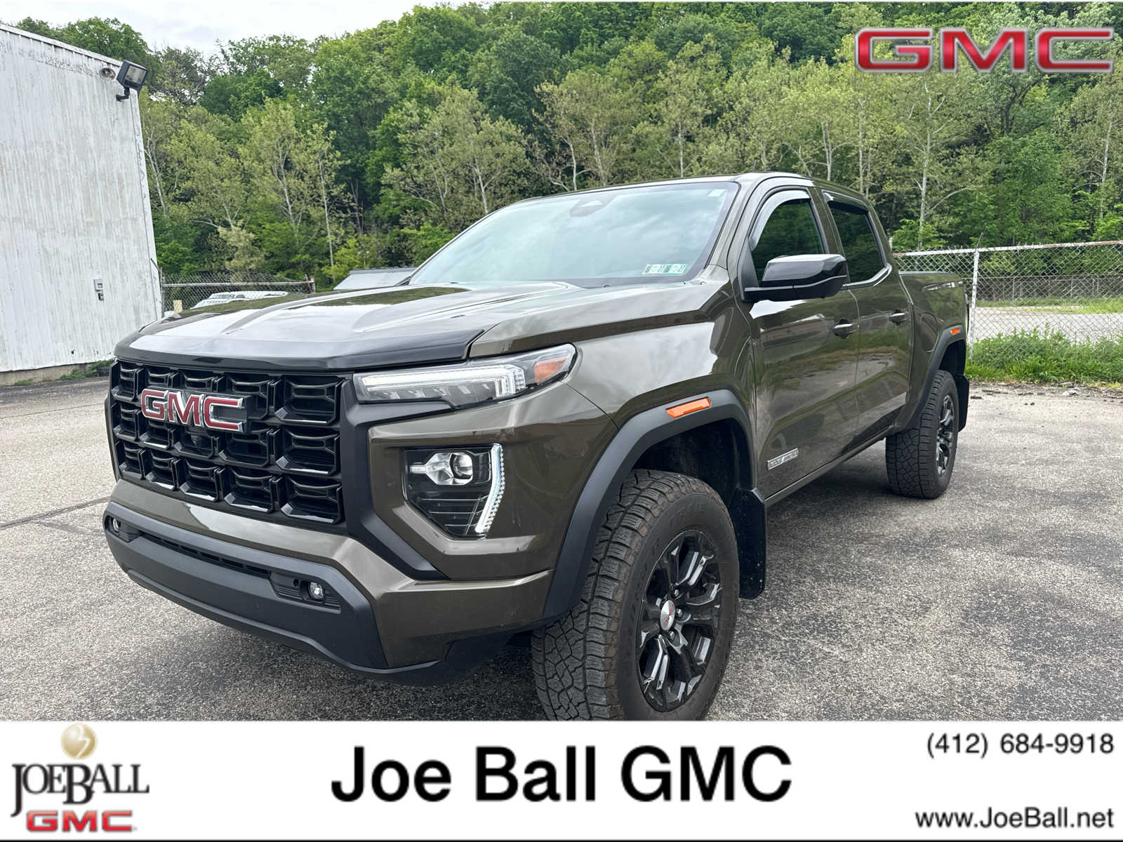 2023 GMC Canyon 4WD Elevation Deep Bronze Metallic at Baglier Buick GMC Mazda