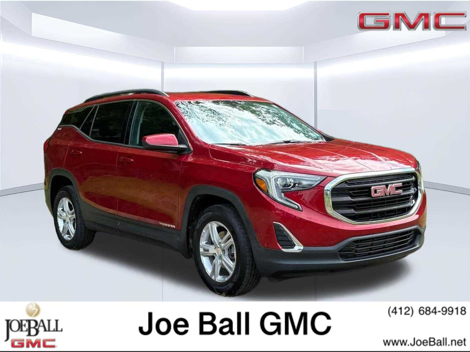 2020 GMC Terrain SLE Red Quartz Tintcoat at Joe Ball GMC