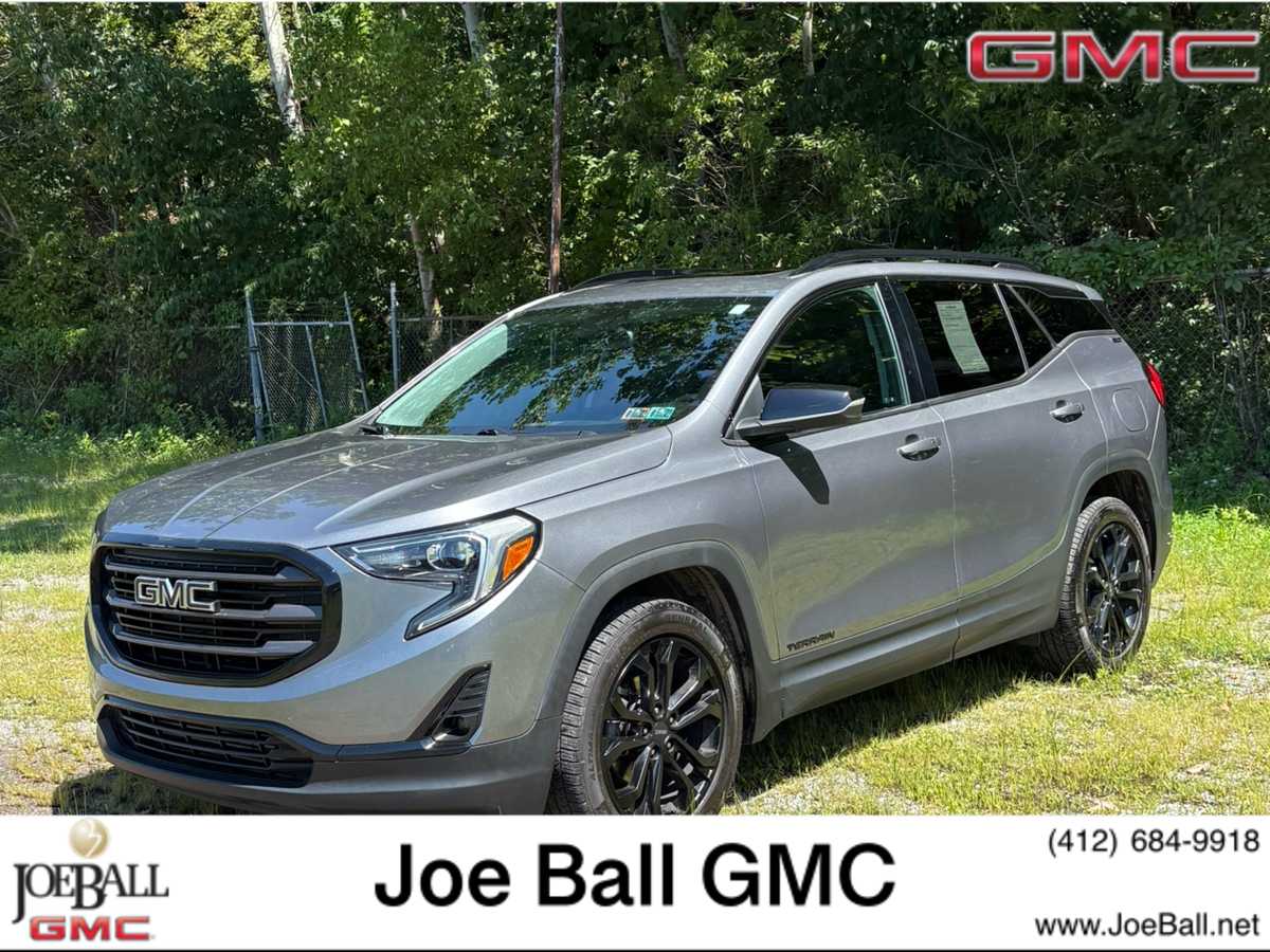 2021 GMC Terrain SLT Satin Steel Metallic at Rick Weaver Chevrolet