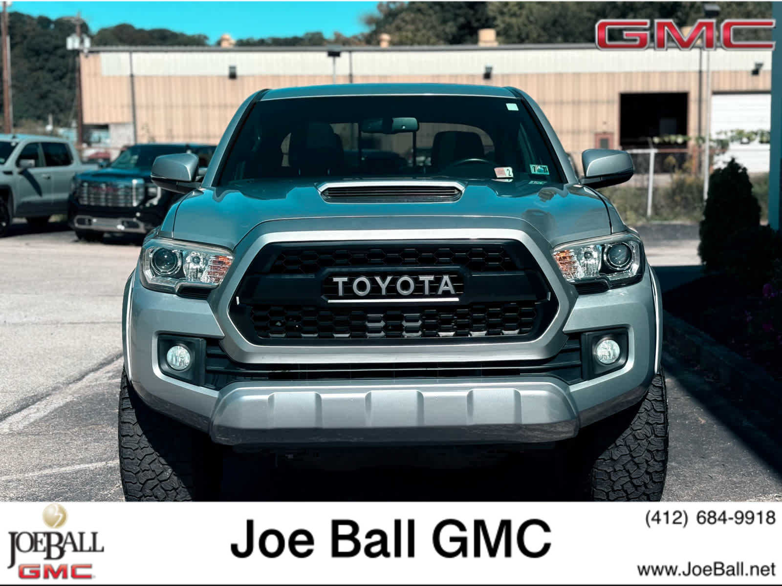2017 Toyota Tacoma TRD Sport Silver Sky Metallic at Baglier Buick GMC Mazda