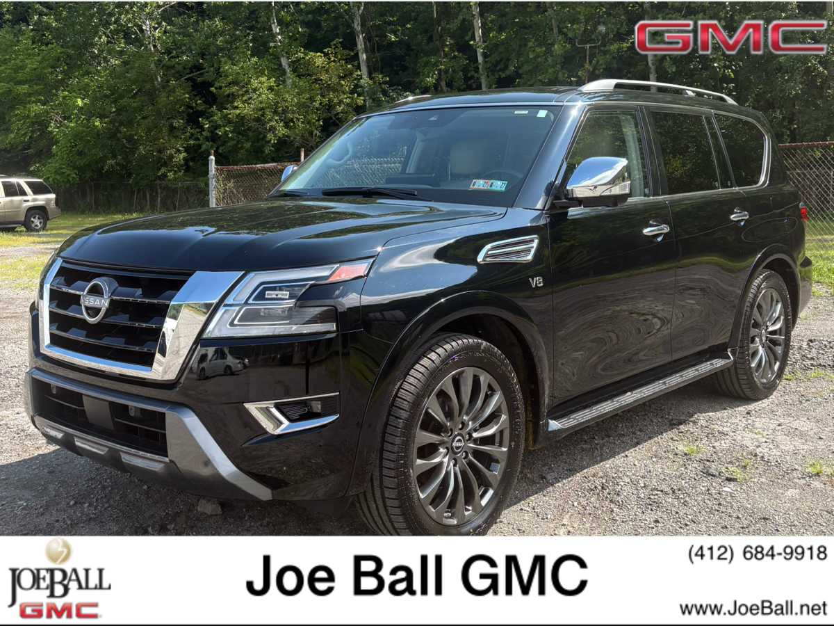2022 Nissan Armada Platinum Super Black at Altoona Honda