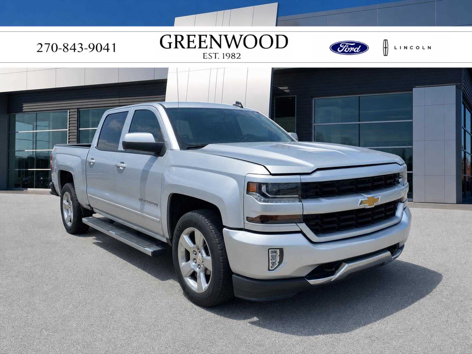 2018 Chevrolet Silverado 1500 LT Crew Cab 4WD