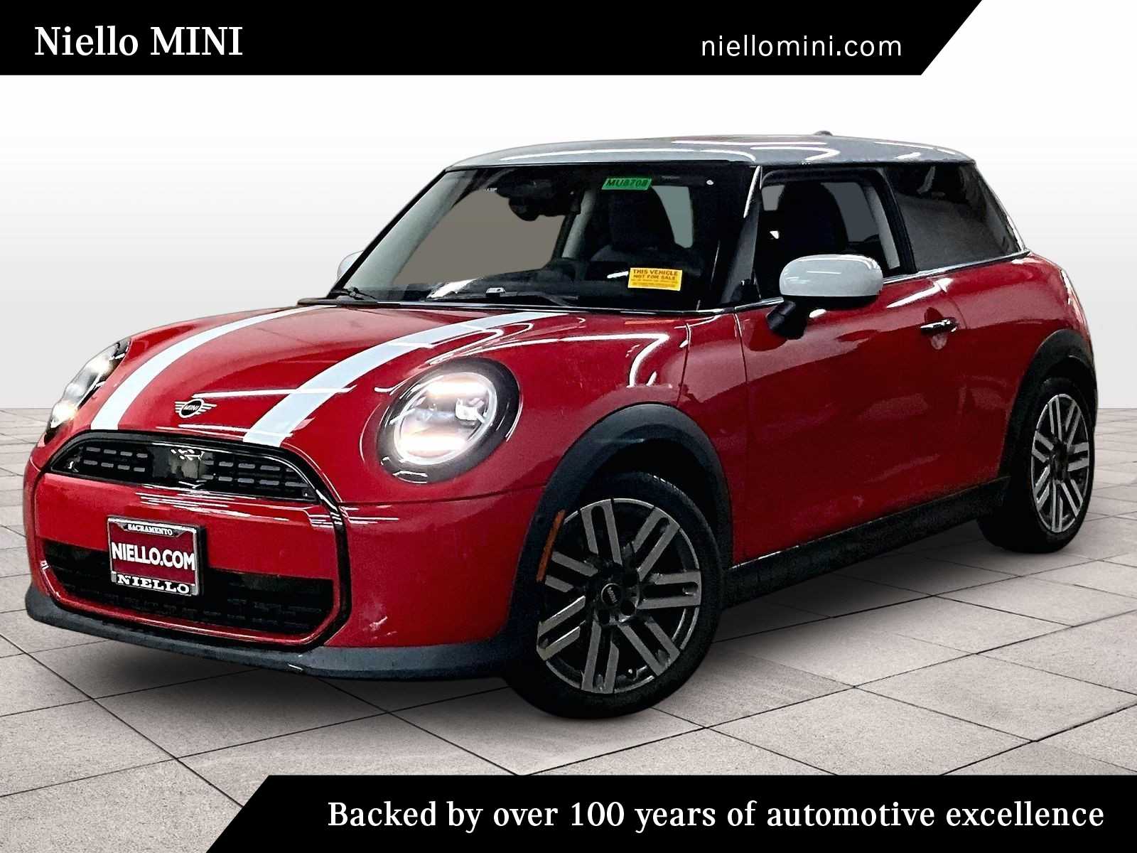 Chili Red II 2025 MINI Cooper 2-Door Hatchback FWD Hatchback Front-Wheel Drive 7-Speed Automatic