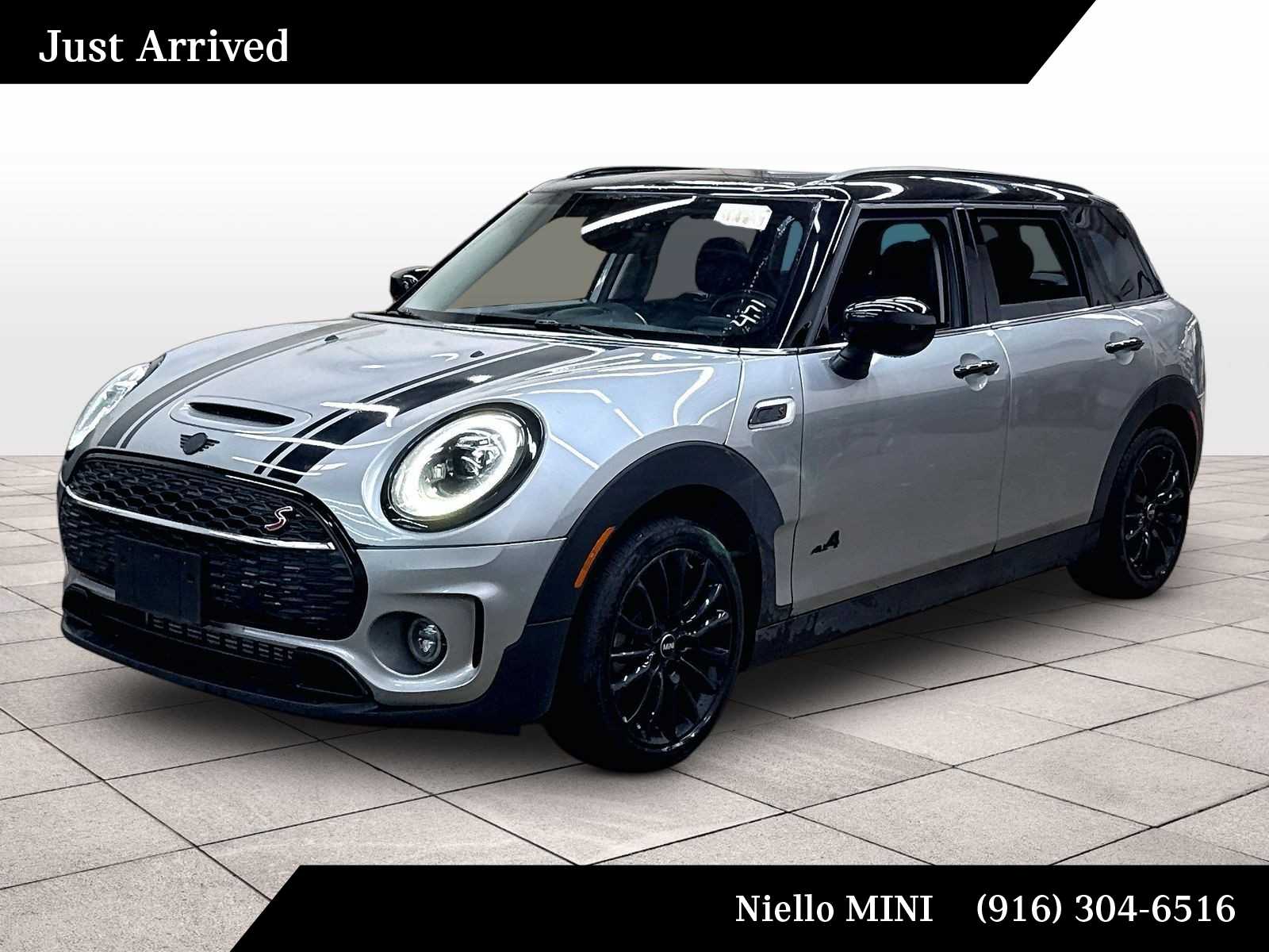 Melting Silver III Metallic 2024 MINI Cooper Clubman Wagon All-Wheel Drive 8-Speed Automatic