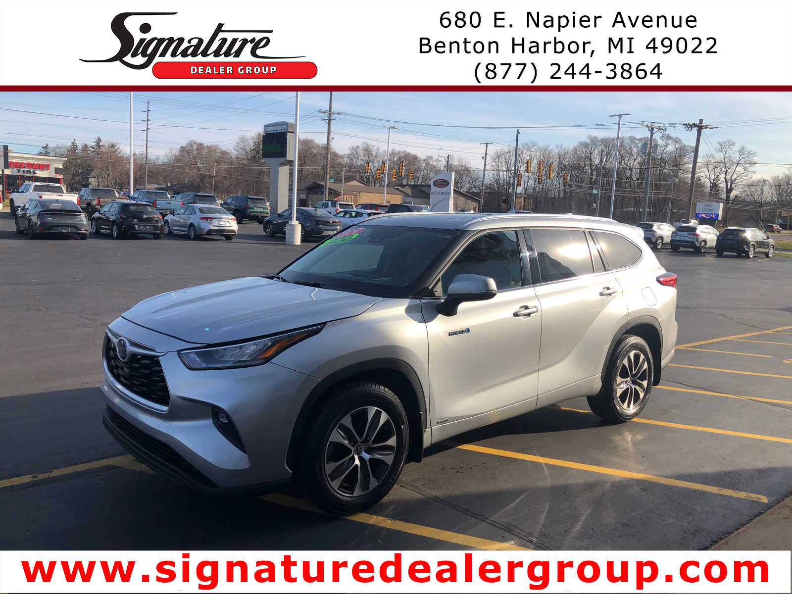 2020 Toyota Highlander Hybrid XLE AWD