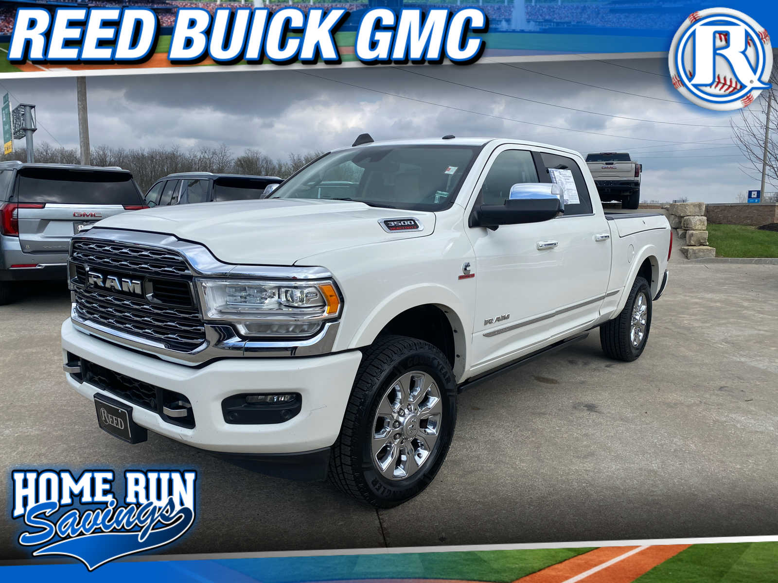 2019 RAM 3500 Limited Crew Cab 4WD Blanco (Pearl White) Camioneta Todo terreno 6 velocidades Automática