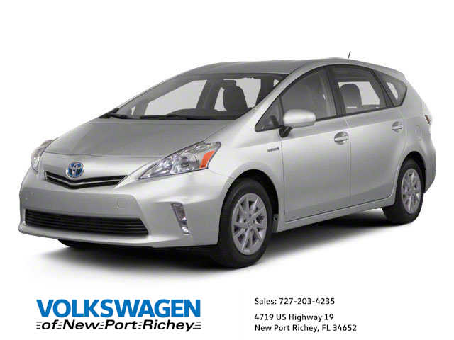 Sea Glass Pearl 2013 Toyota Prius v Three FWD Wagon Front-Wheel Drive Continuously Variable Transmission