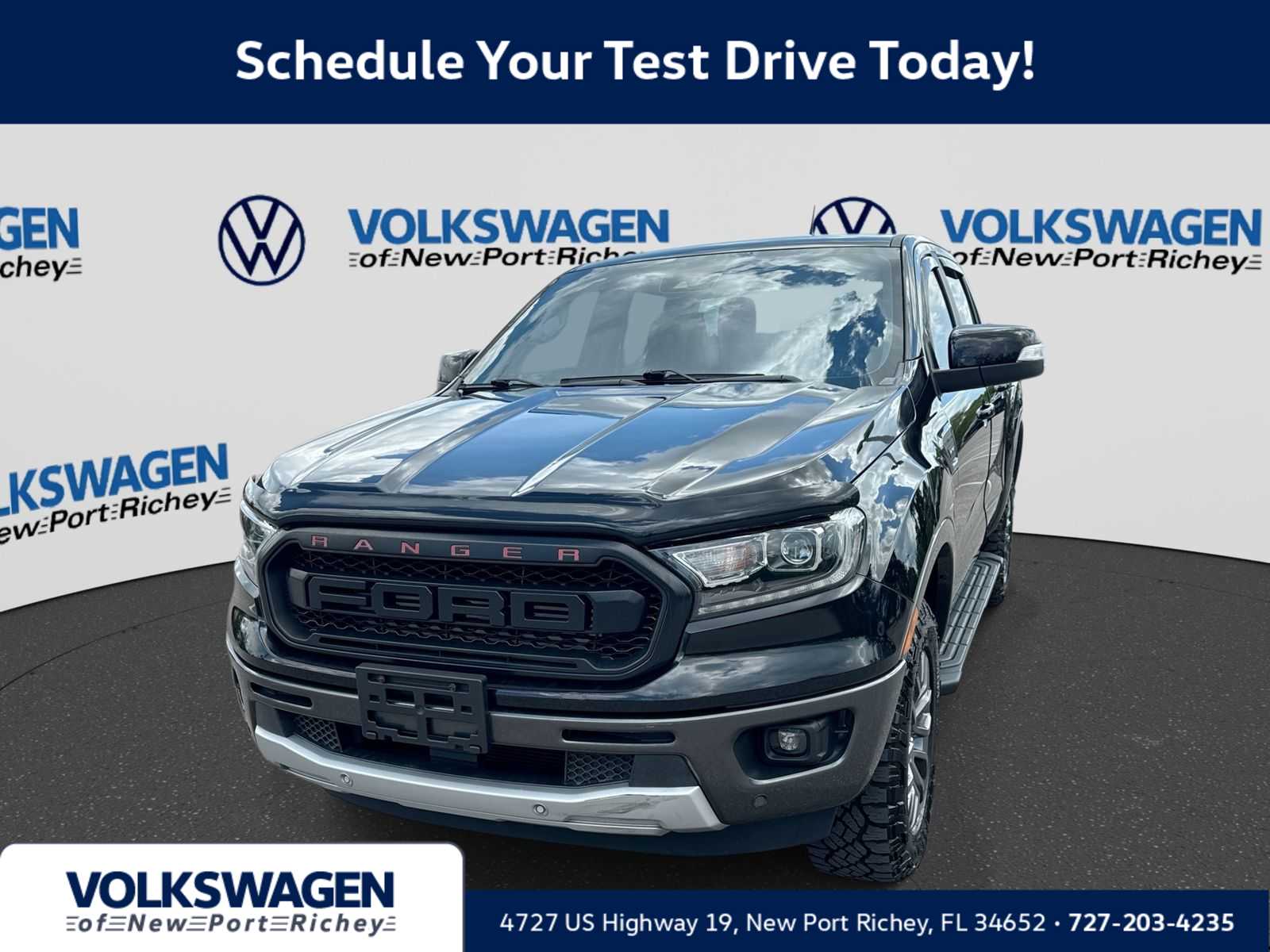 Shadow Black 2022 Ford Ranger Pickup Truck 4X2 Automatic