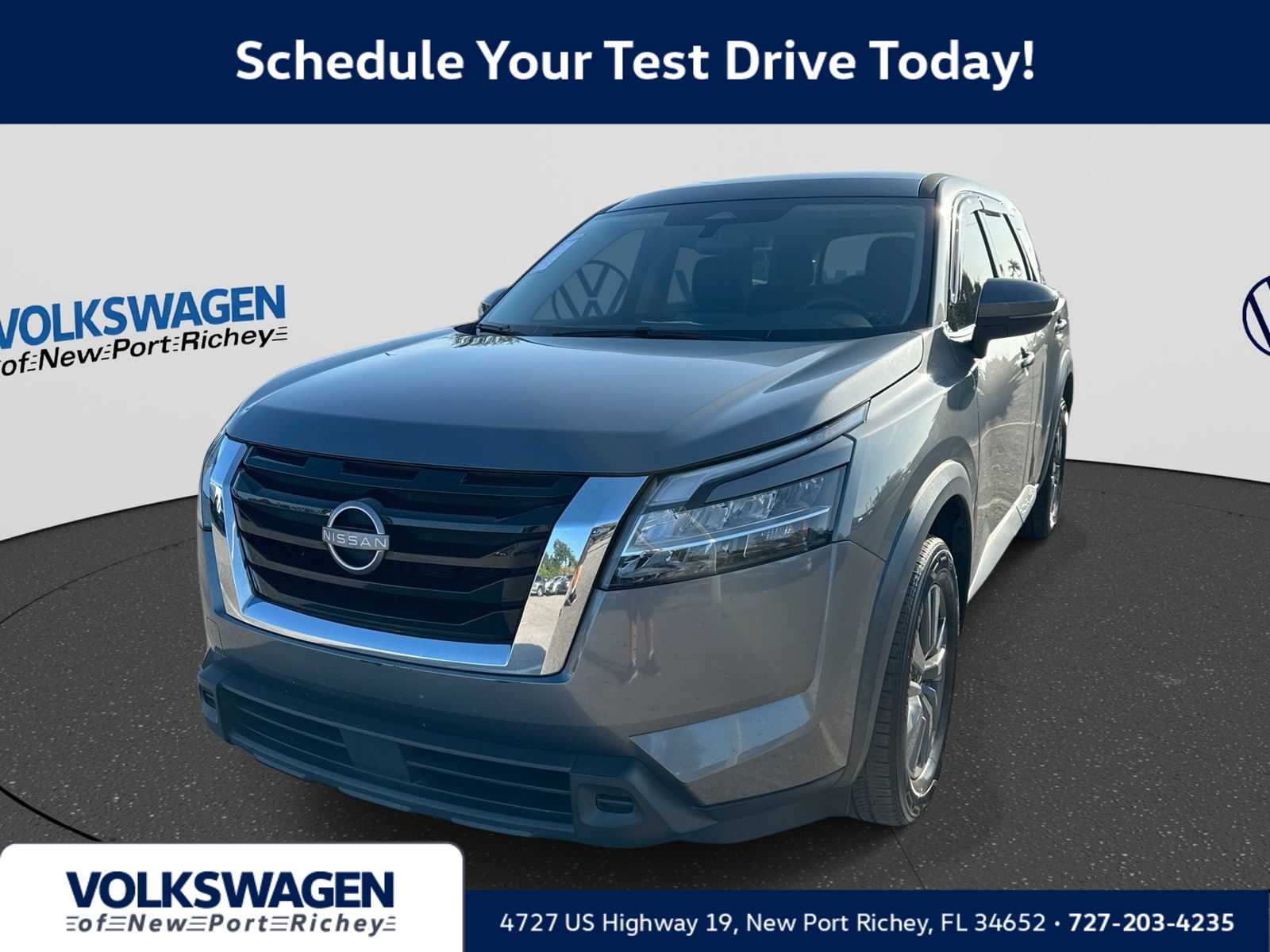 Gray (Gun Metallic) 2022 Nissan Pathfinder SUV / Crossover Front-Wheel Drive 9-Speed Automatic