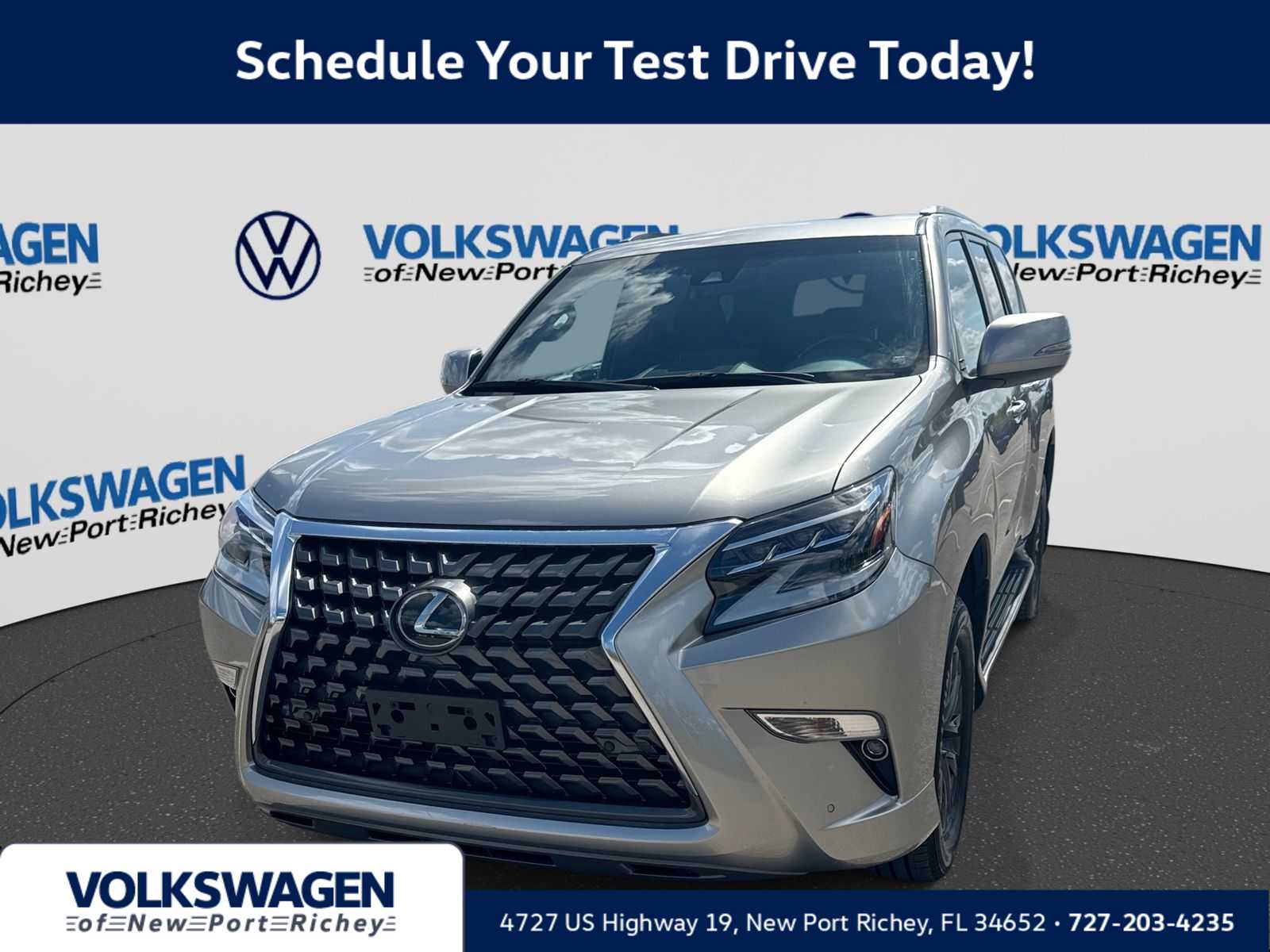 Atomic Silver 2023 Lexus GX SUV / Crossover All-Wheel Drive 6-Speed Automatic