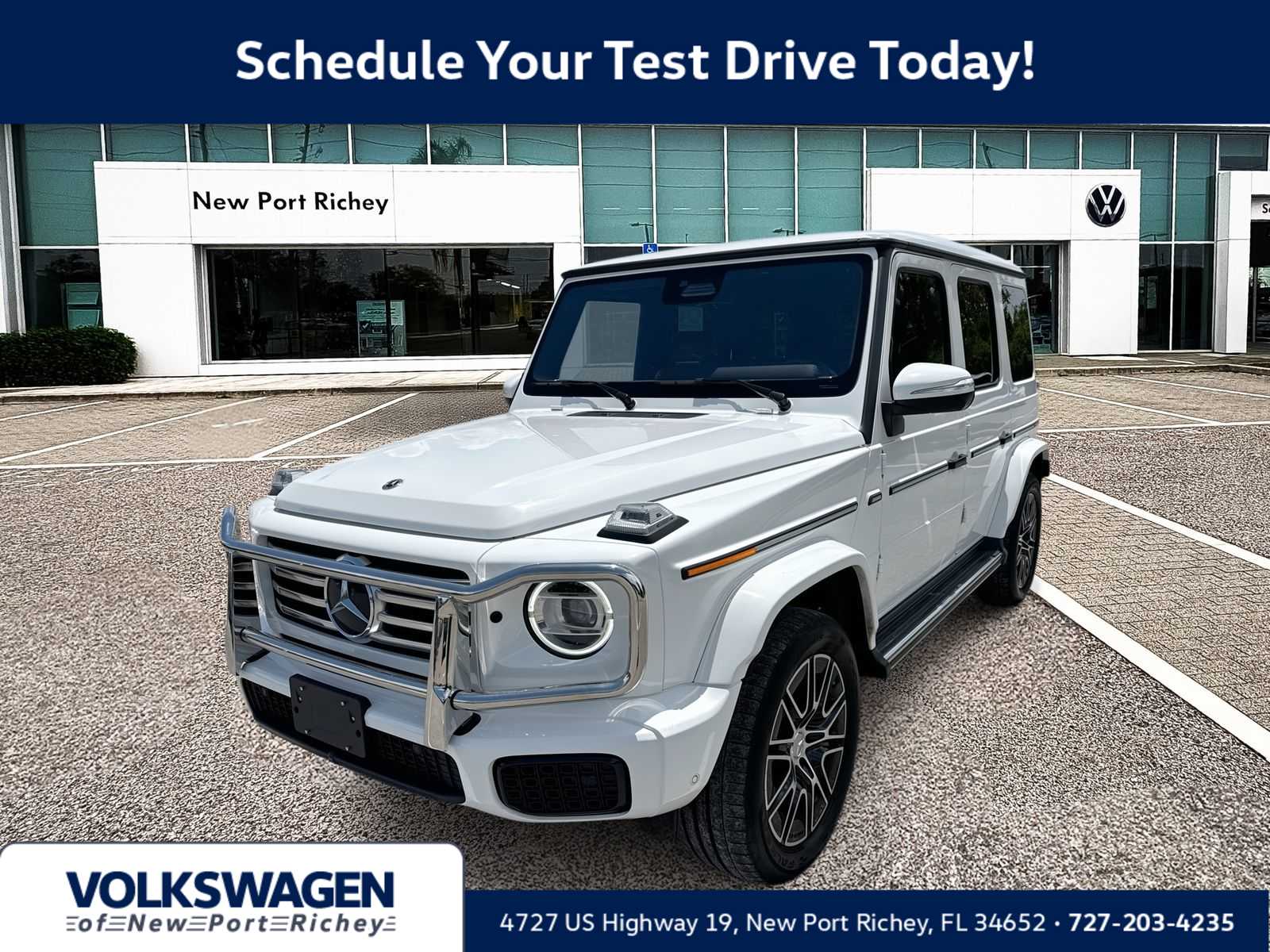 Polar White 2025 Mercedes-Benz G-Class SUV / Crossover All-Wheel Drive 9-Speed Automatic