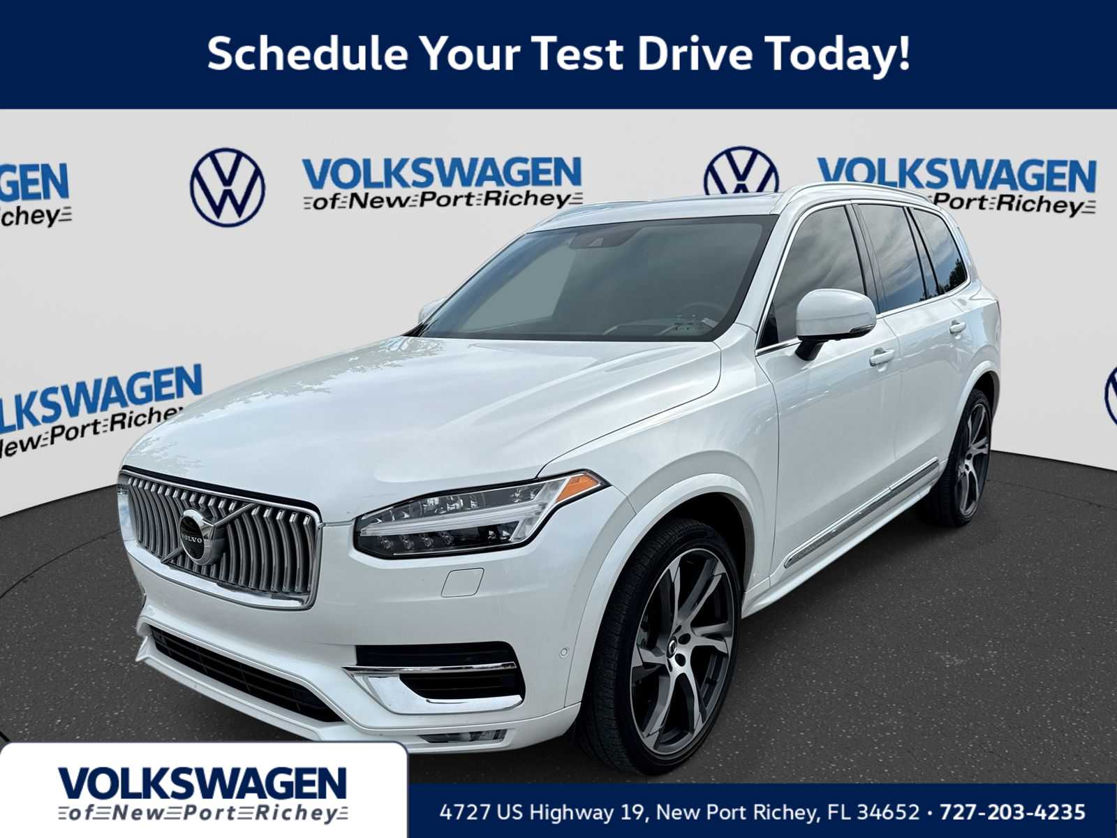 White 2020 Volvo XC90 SUV / Crossover All-Wheel Drive