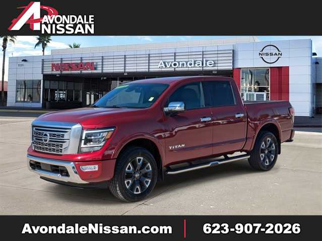 2022 Nissan Titan Platinum Reserve 4x4 Crew Cab 1