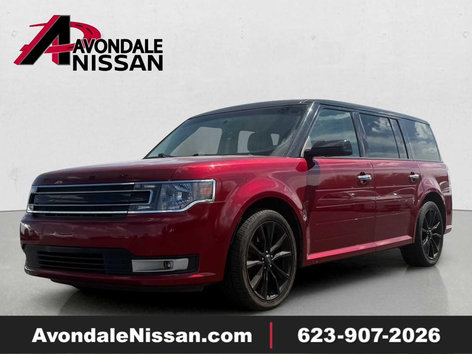 Ruby Red Metallic Tinted Clearcoat 2016 Ford Flex SUV / Crossover Front-Wheel Drive 6-Speed Automatic