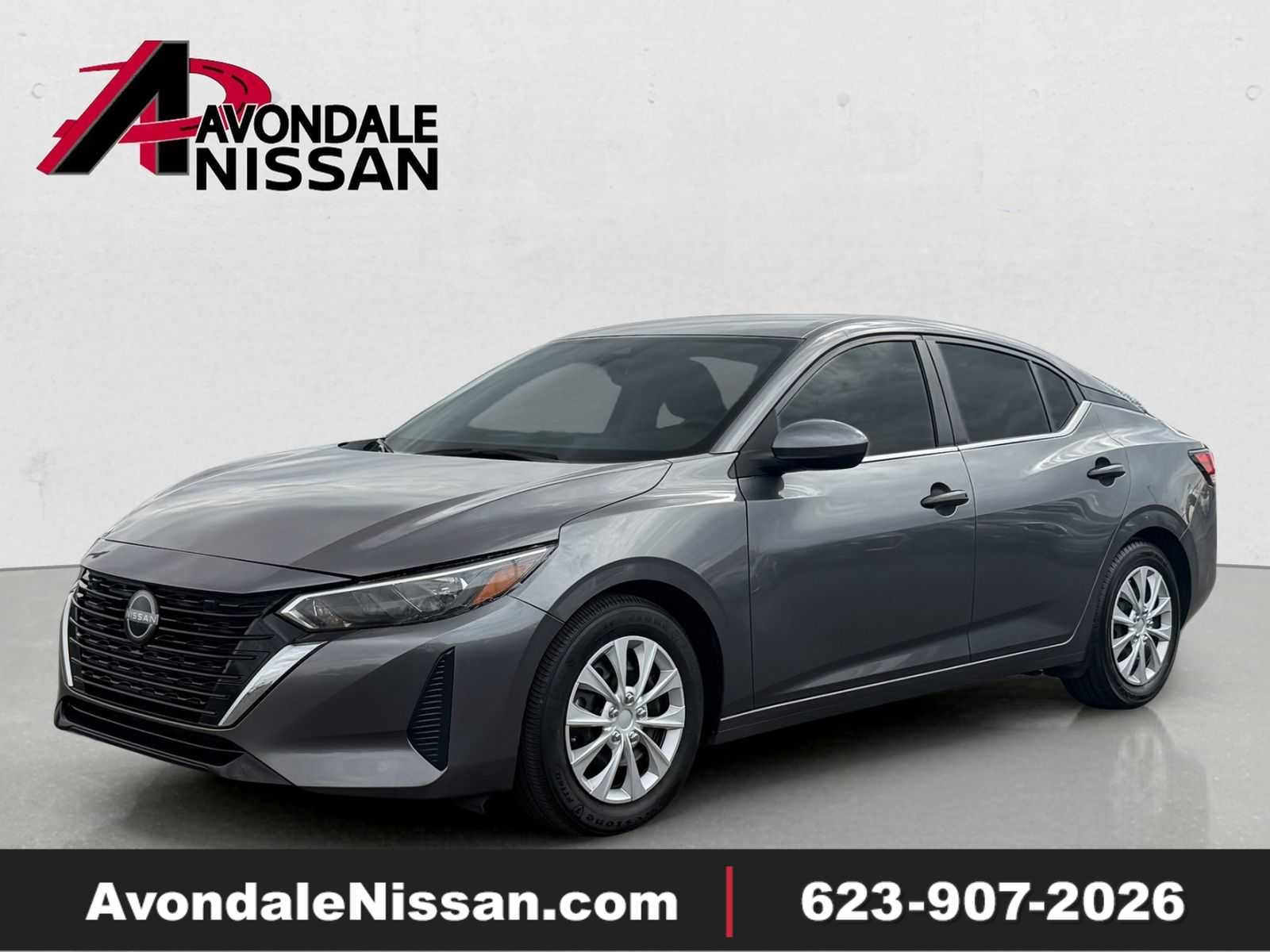 Gray (Gun Metallic) 2025 Nissan Sentra Sedan Front-Wheel Drive Continuously Variable Transmission