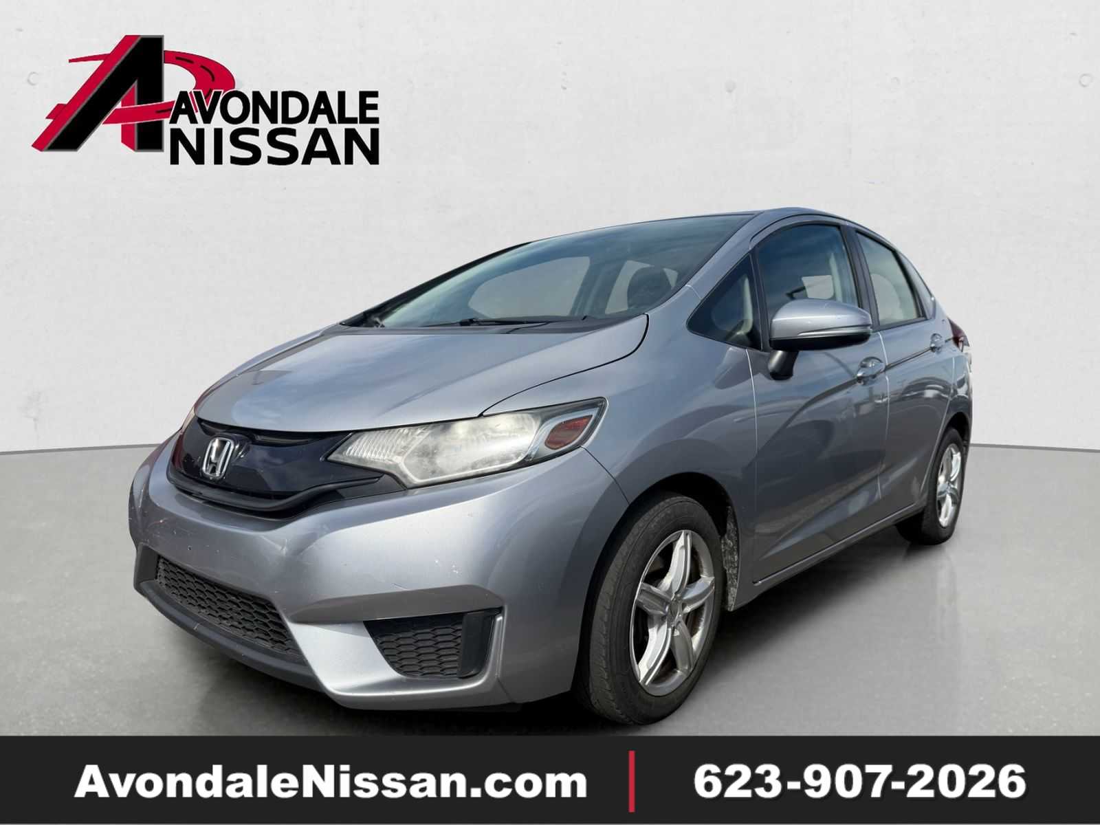 Lunar Silver Metallic 2017 Honda Fit LX Hatchback Front-Wheel Drive Continuously Variable Transmission