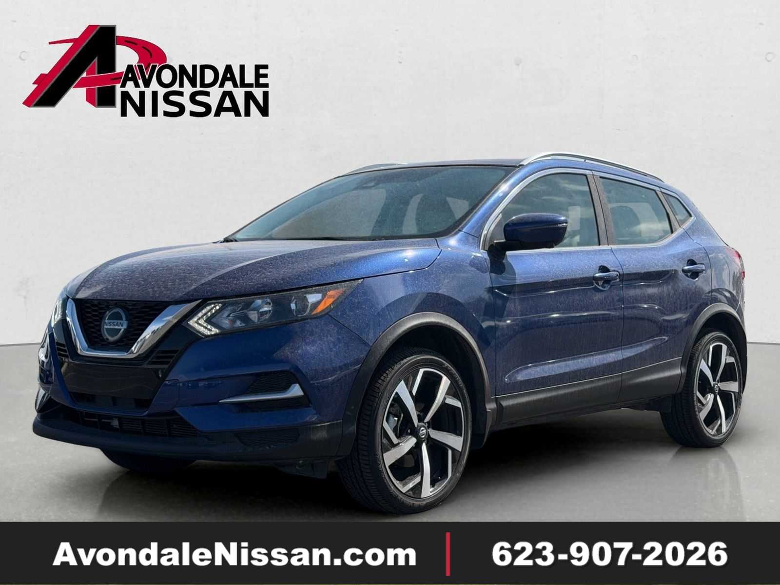 Caspian Blue Metallic 2022 Nissan Rogue Sport SUV / Crossover Front-Wheel Drive Continuously Variable Transmission