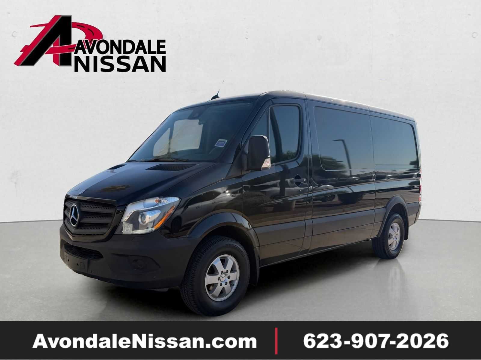 Obsidian Black Metallic 2015 Mercedes-Benz Sprinter Cargo Van 4X2 Automatic