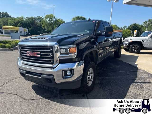 Onyx Black 2017 GMC Sierra 2500HD Pickup Truck Four-Wheel Drive 6-Speed Automatic