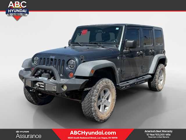 Gray (Steel Blue Metallic) 2008 Jeep Wrangler Unlimited X 4WD SUV / Crossover Four-Wheel Drive 6-Speed Manual