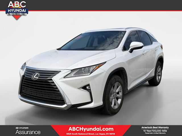 Eminent White Pearl 2016 Lexus RX SUV / Crossover Front-Wheel Drive 8-Speed Automatic
