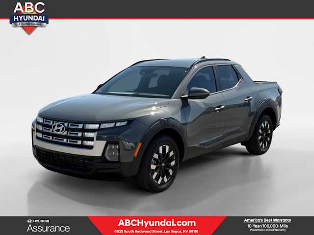 Hampton Gray 2026 Hyundai Santa Cruz SEL Crew Cab FWD Pickup Truck Front-Wheel Drive 8-Speed Automatic