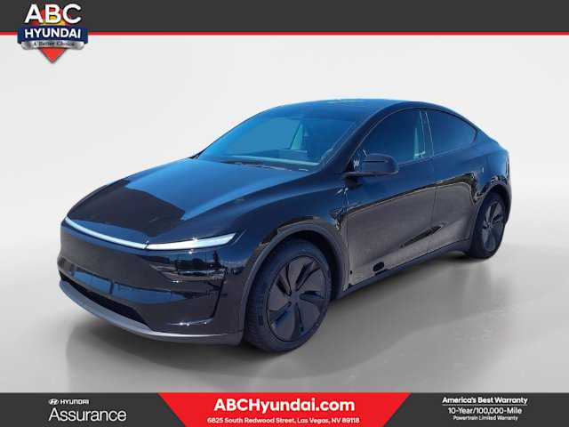 Black 2026 Tesla Model Y SUV / Crossover Rear-Wheel Drive 1-Speed Automatic