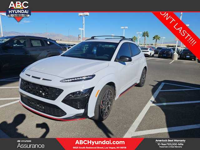 Sonic Blue 2023 Hyundai Kona N SUV / Crossover Front-Wheel Drive 8-Speed Automatic