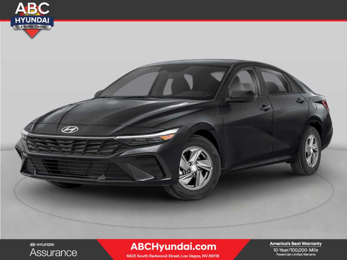 Ecotronic Gray 2025 Hyundai Elantra Sedan Front-Wheel Drive Continuously Variable Transmission