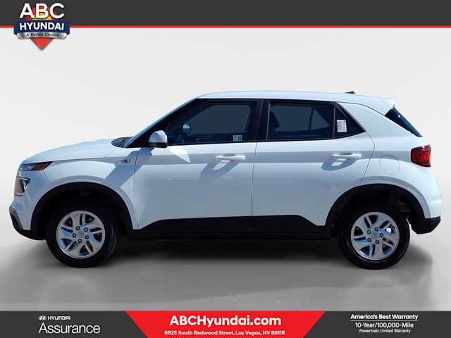 Lunar White 2026 Hyundai Venue SUV / Crossover Front-Wheel Drive Continuously Variable Transmission