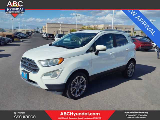 Diamond White 2019 Ford EcoSport SUV / Crossover All-Wheel Drive 6-Speed Automatic