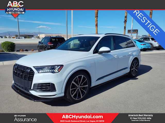 White 2020 Audi Q7 SUV / Crossover All-Wheel Drive 8-Speed Automatic