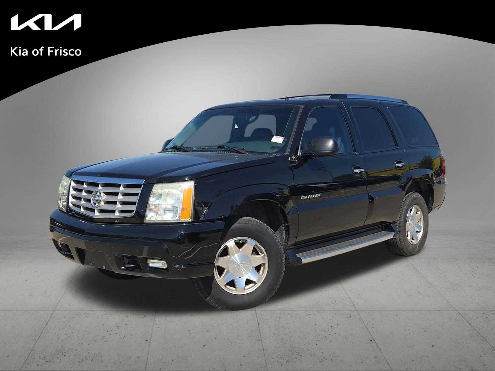 Sable Black 2002 Cadillac Escalade SUV / Crossover All-Wheel Drive 4-Speed Automatic