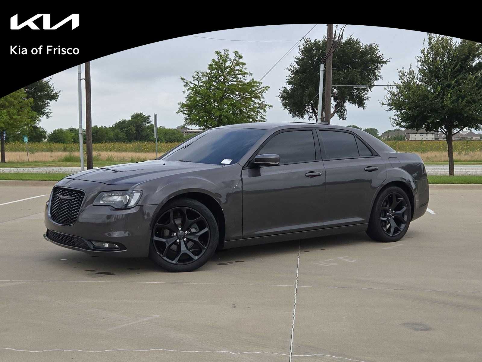 Gray (Granite Crystal Metallic Clearcoat) 2021 Chrysler 300 Sedan Rear-Wheel Drive 8-Speed Automatic