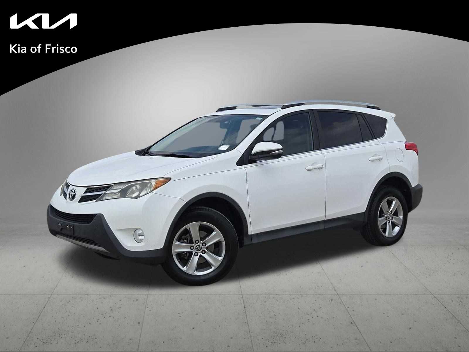 Super White 2015 Toyota RAV4 XLE AWD SUV / Crossover All-Wheel Drive 6-Speed Automatic