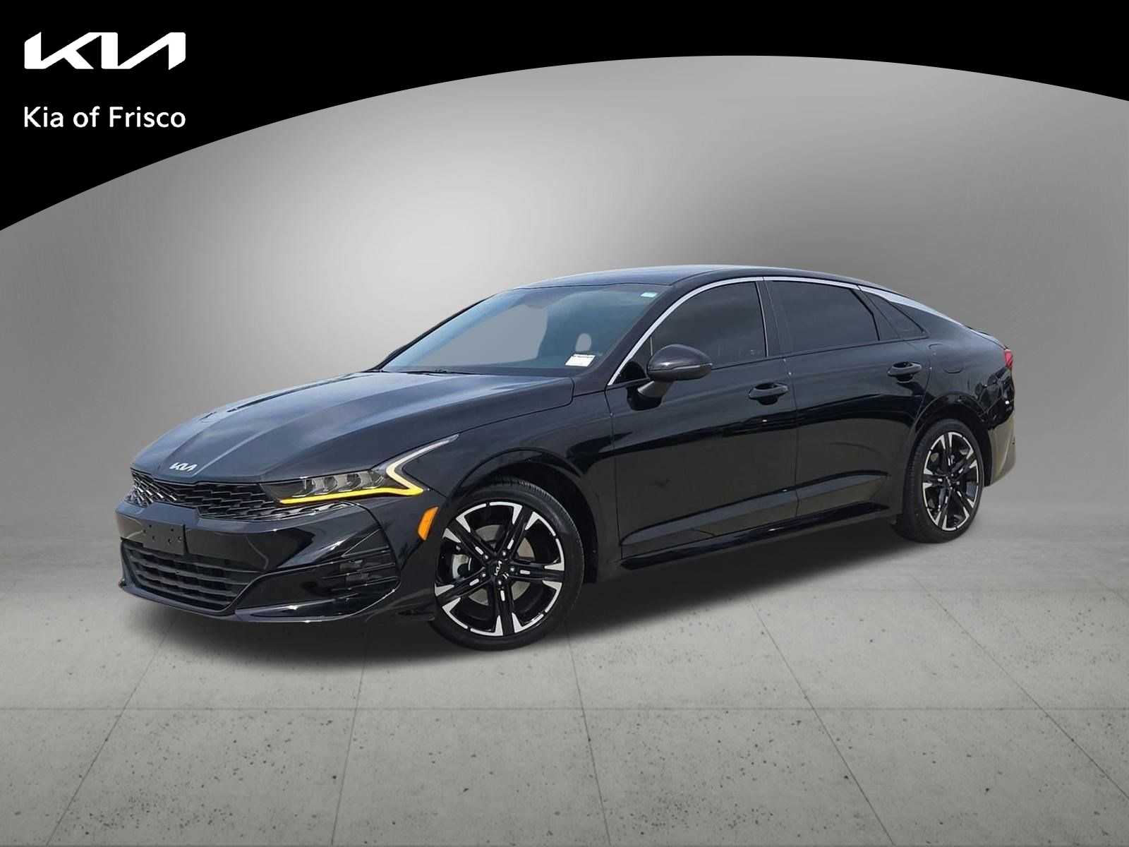 Ebony Black 2023 Kia K5 GT-Line FWD Sedan Front-Wheel Drive Automatic