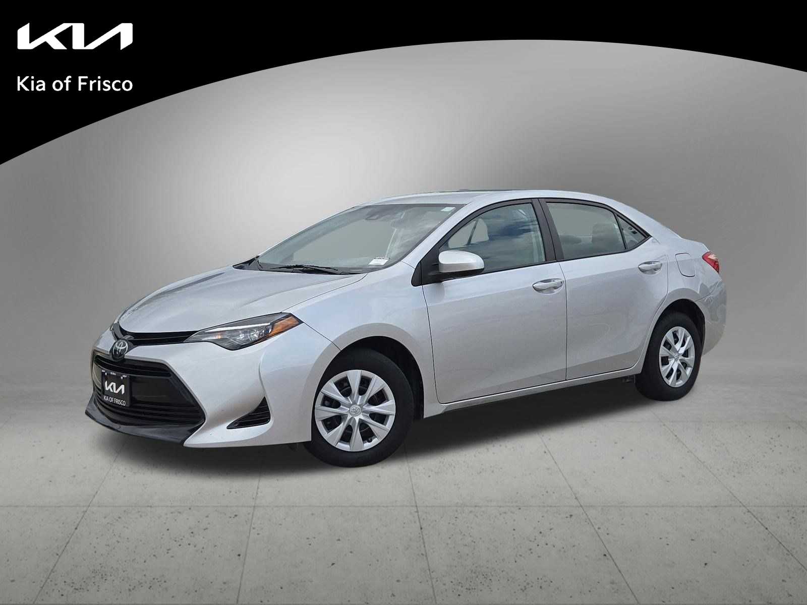 Classic Silver Metallic 2017 Toyota Corolla Sedan Front-Wheel Drive Continuously Variable Transmission