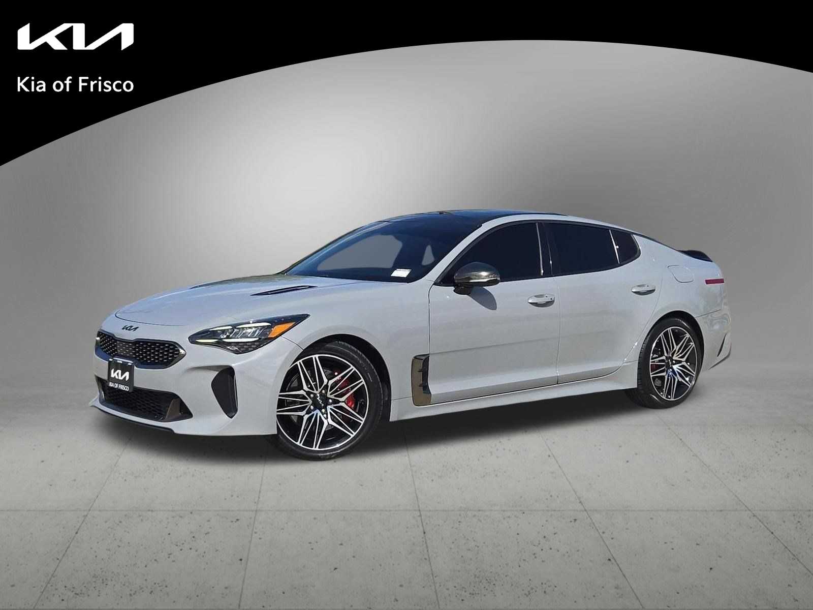 Ceramic Silver 2022 Kia Stinger Sedan Rear-Wheel Drive Automatic